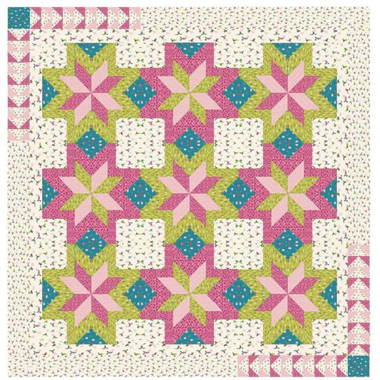 Living in loveliness Double Lucky Star Quilt