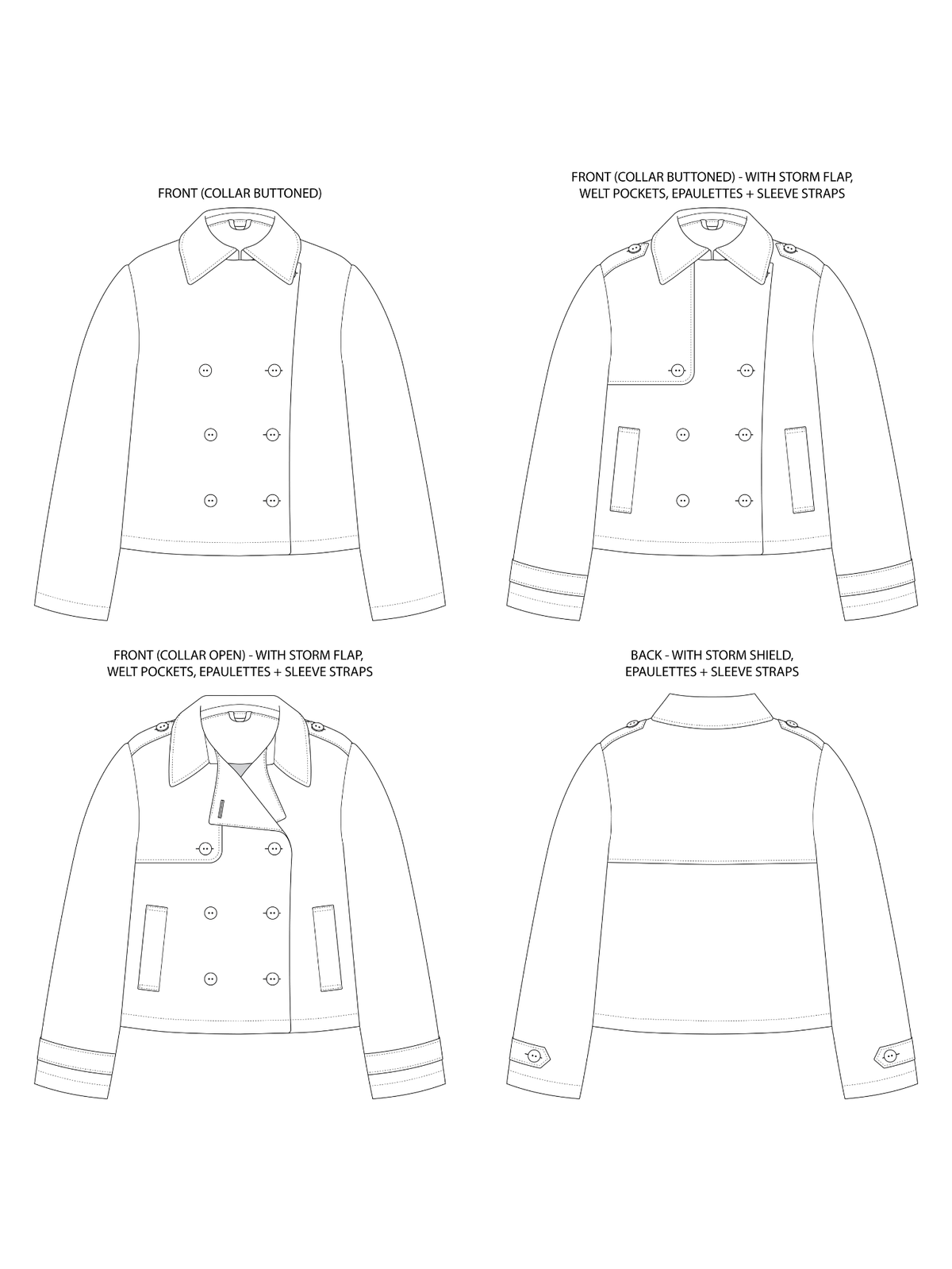 Manon Jacket by Tilly and the Buttons