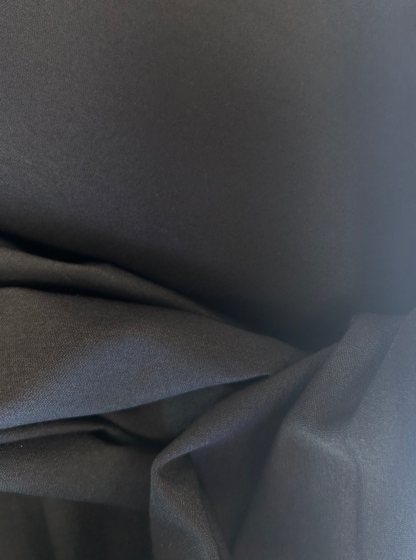 Dark Navy Bengaline Fabric – Murra by Modelo Fabrics