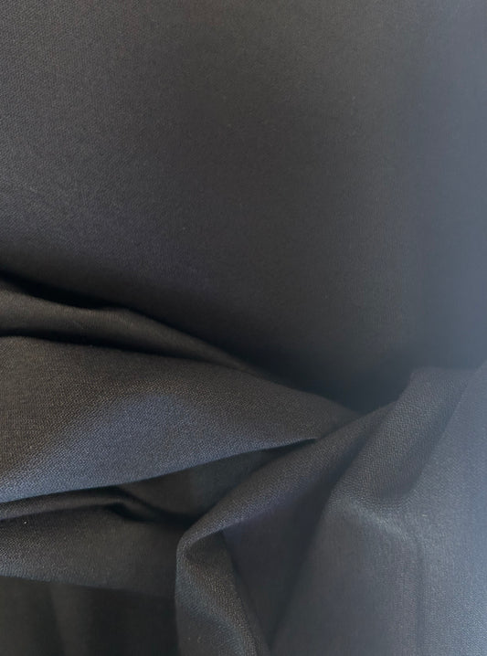 Dark Navy Bengaline Fabric – Murra by Modelo Fabrics