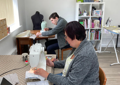 mum and son learn to sew at stitching kitchen.jpeg