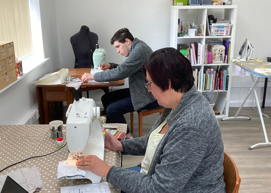 mum and son learn to sew at stitching kitchen.jpeg