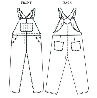 HARLENE Dungarees 18-28