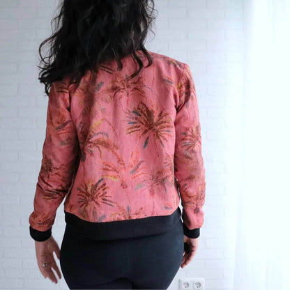 Amelia Bomber Jacket sewing pattern Wardrobe By Me