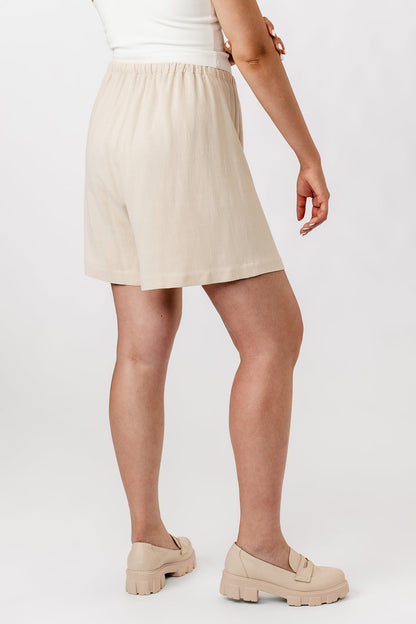 Elastic waist shorts sewing pattern