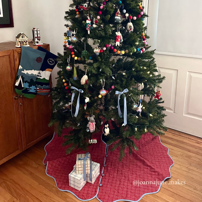 Connie Christmas Tree Skirt Sewing Pattern