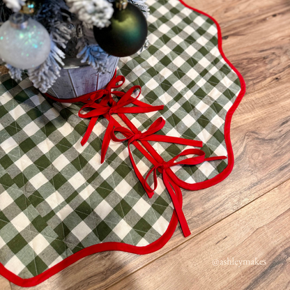 Connie Christmas Tree Skirt Sewing Pattern