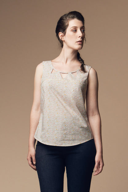 Datura Tank Top Pattern