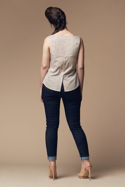 Datura Tank Top Pattern