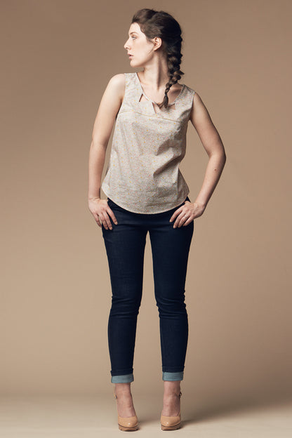 Datura Tank Top Pattern