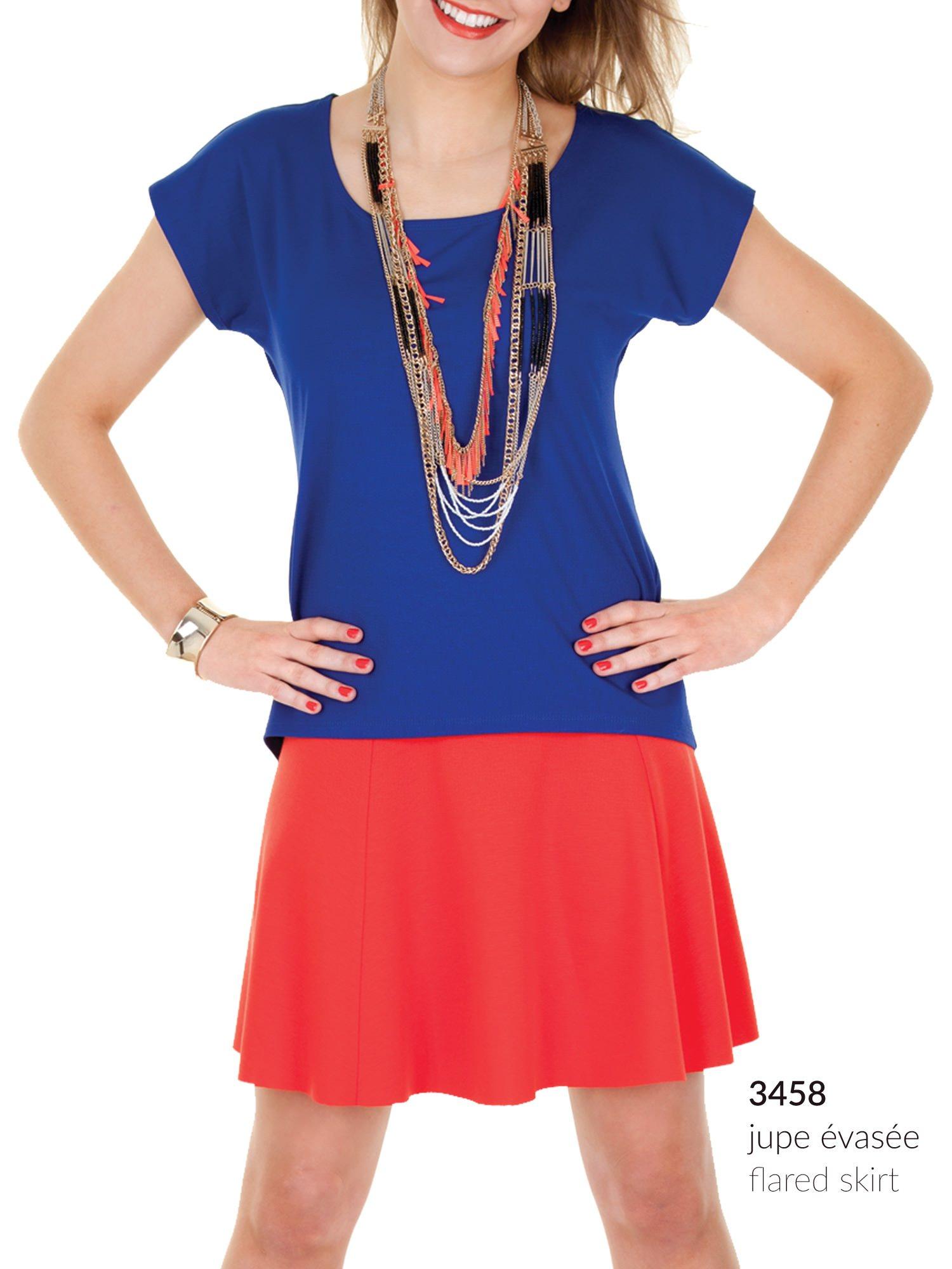 Jalie 3352 - Dolman Tops - Short Sleeve