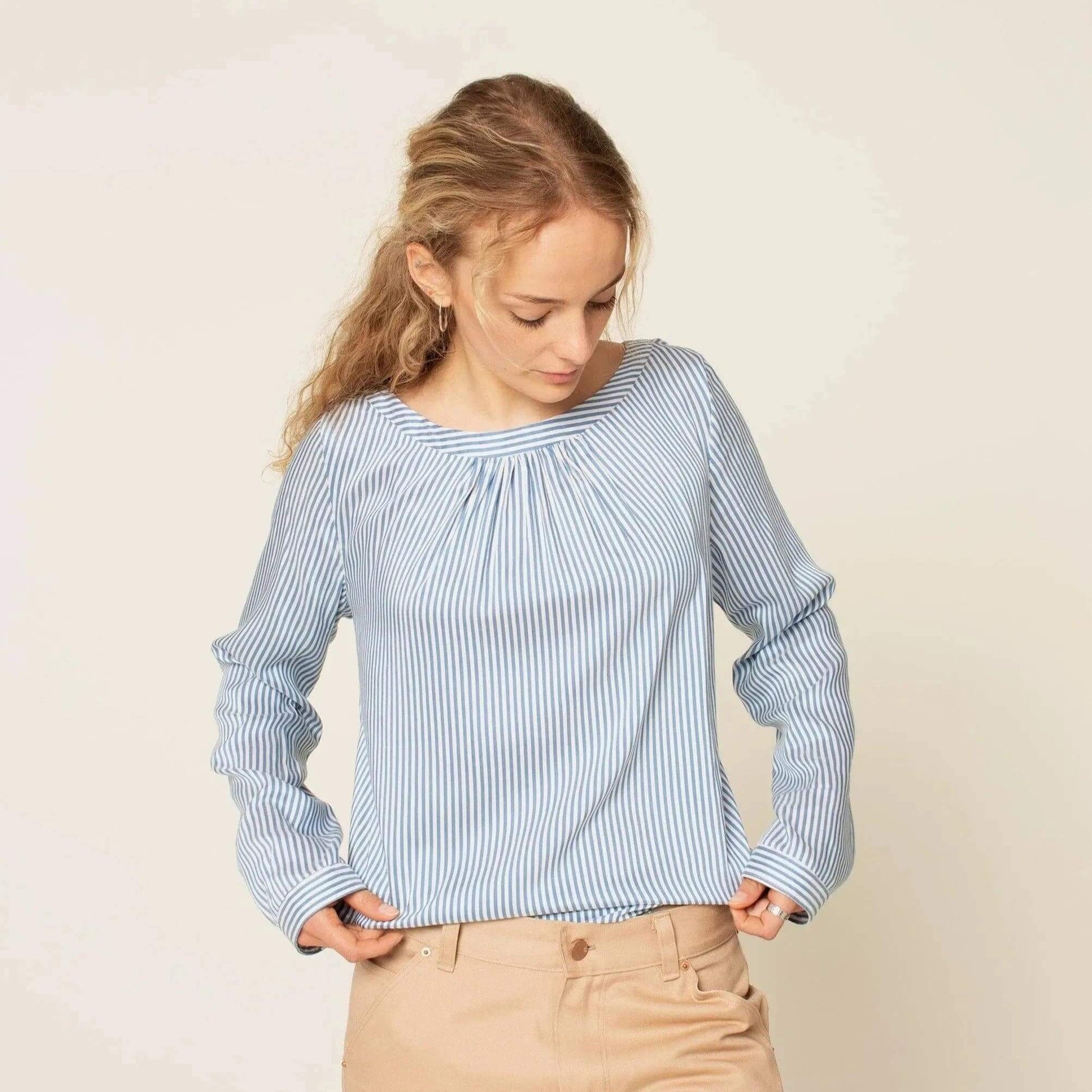 Esther Blouse sewing pattern Wardrobe By Me