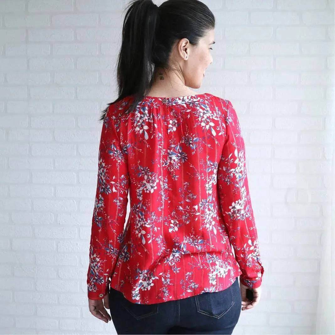 Esther Blouse sewing pattern Wardrobe By Me