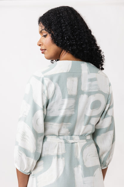 HALI wrap dress