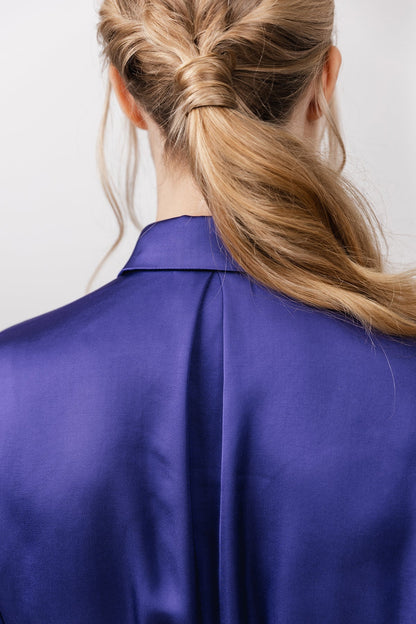 ILTA ruched shirt dress