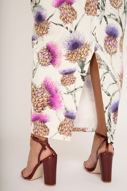 Dress with a back vent sewing pattern