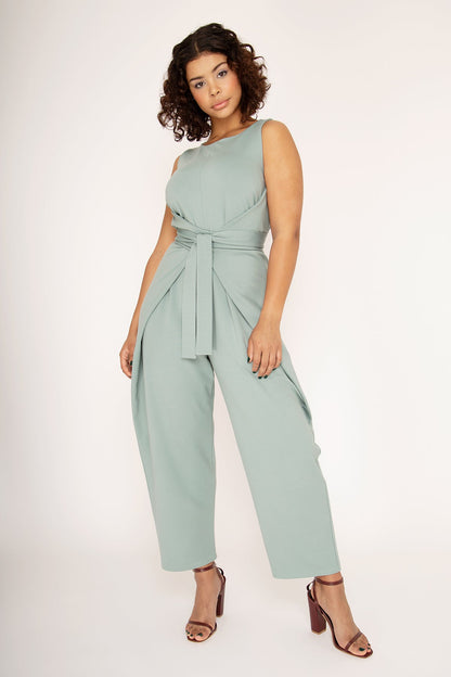 Wrap jumpsuit sewing pattern