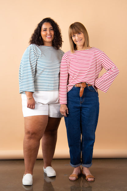 Marine Knit Top + Dress Pattern