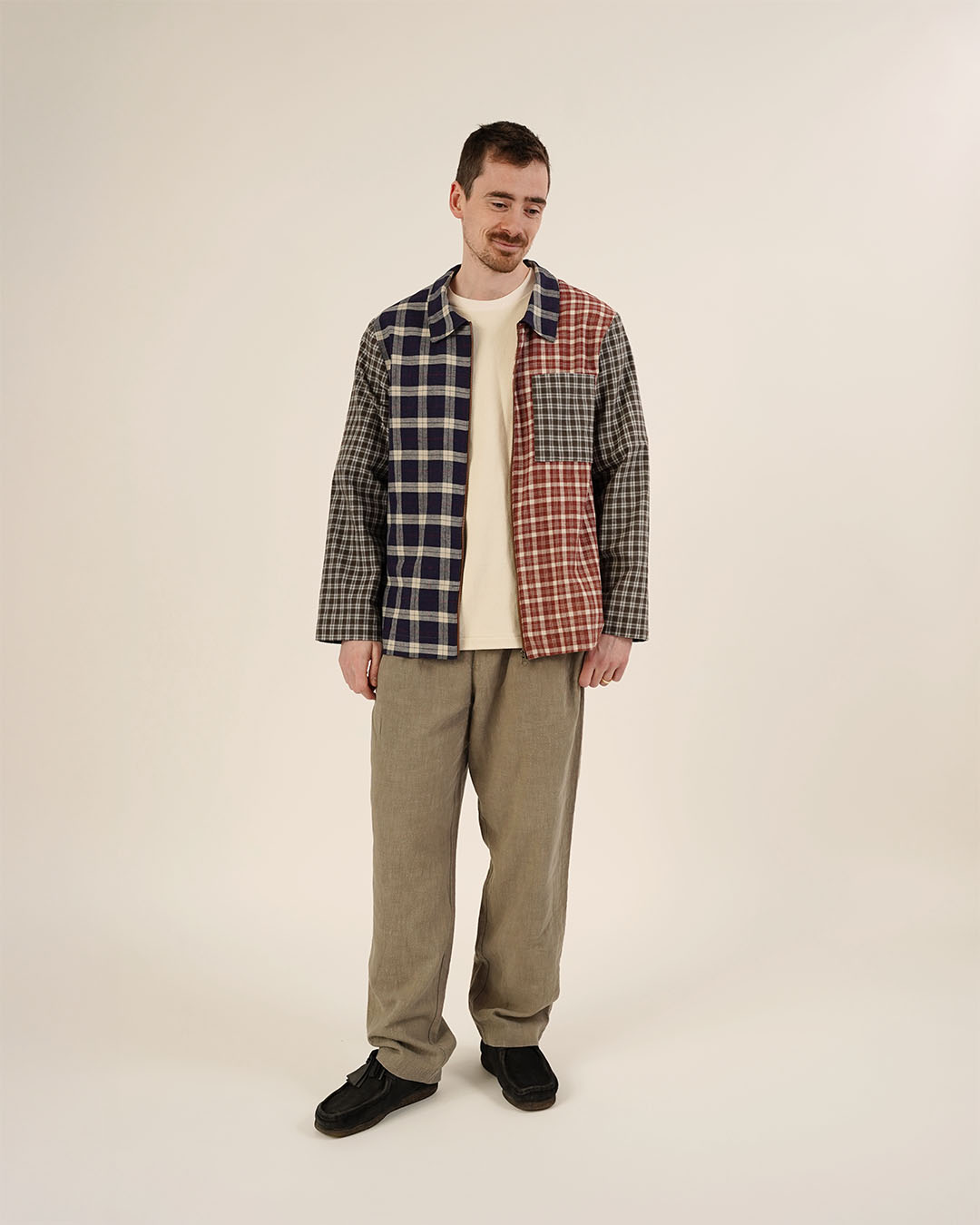 Men's Zip Shirt Sewing Pattern