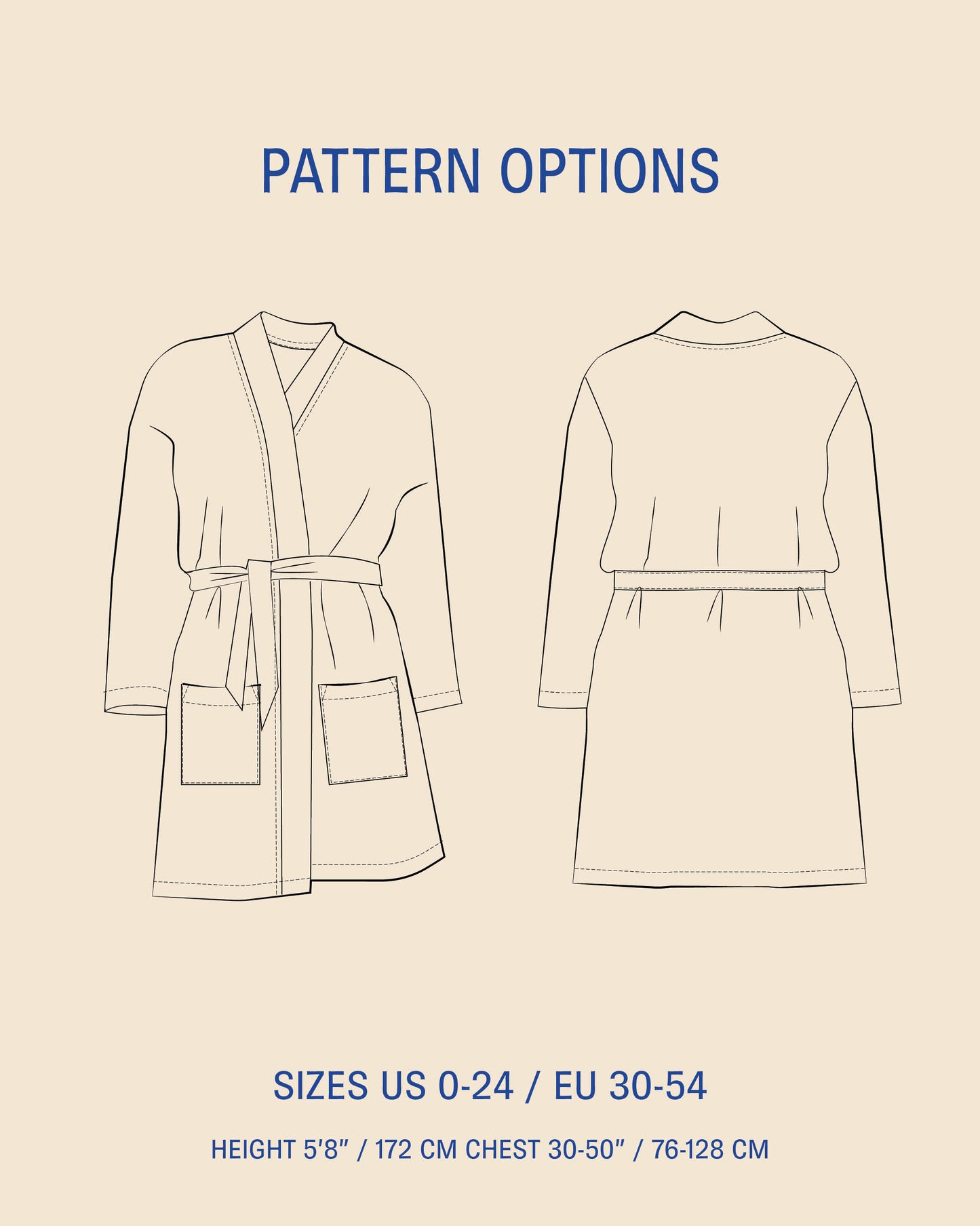 Norma Jean Kimono Sewing Pattern