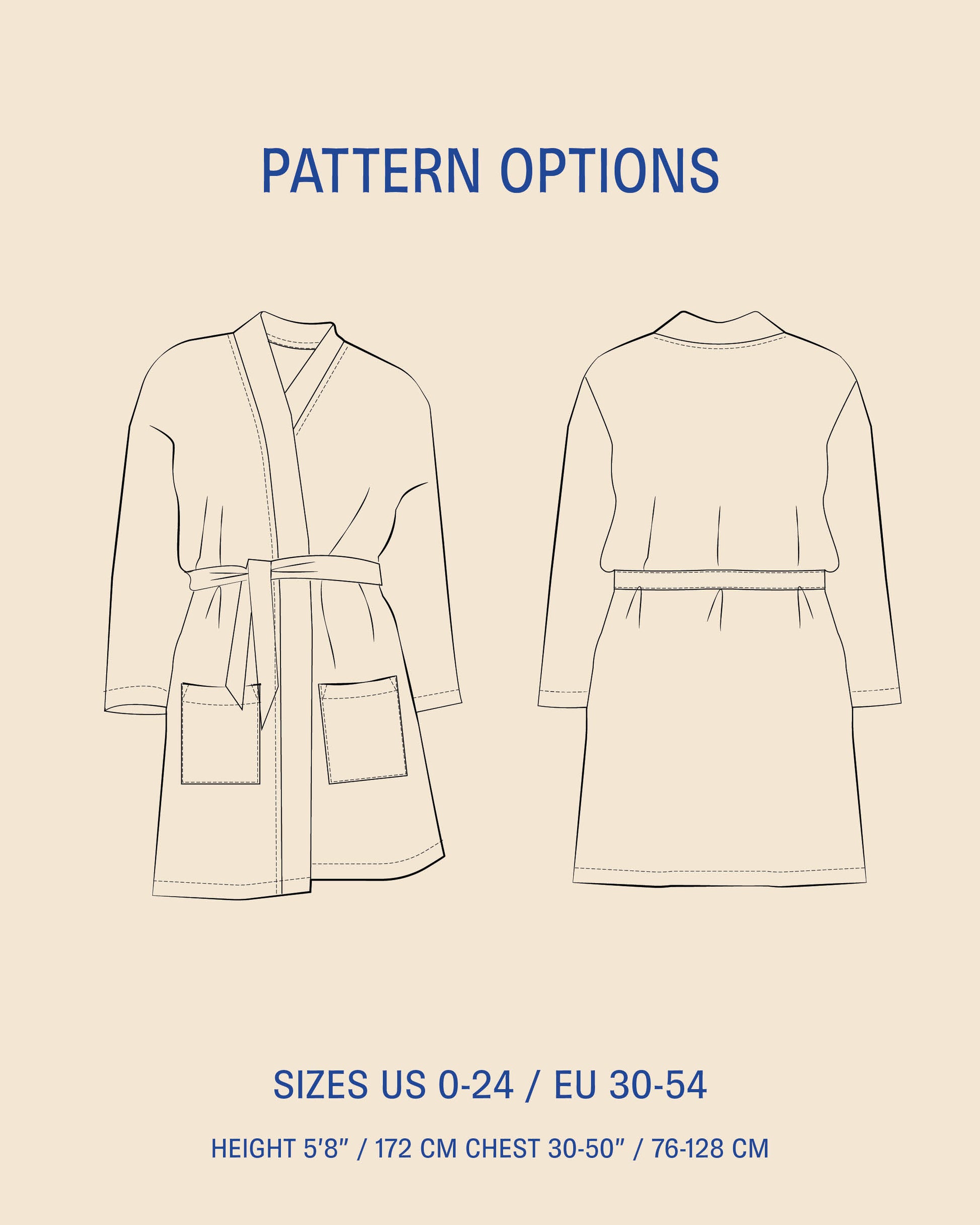 Norma Jean Kimono Sewing Pattern
