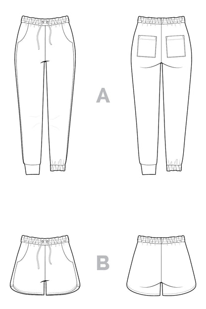Plateau Joggers Pattern