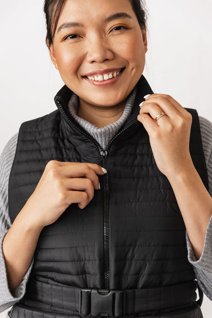 SAANA puffer vest