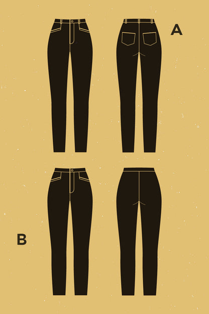 Safran Jeans Pattern