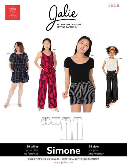 Jalie 3908 - SIMONE - Pattern Cover