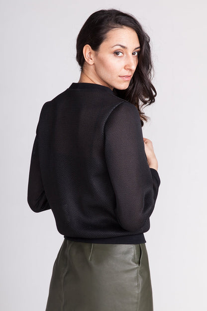 Relaxed sweatshirt sewing pattern