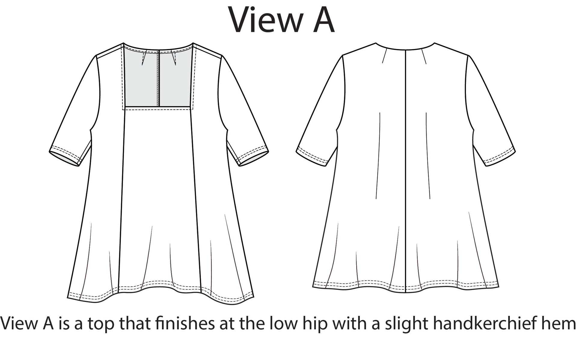 Style Falcon Two-hour Dress Digital Sewing Pattern