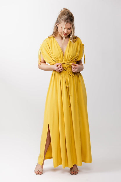 SUVI caftan mini & maxi dress