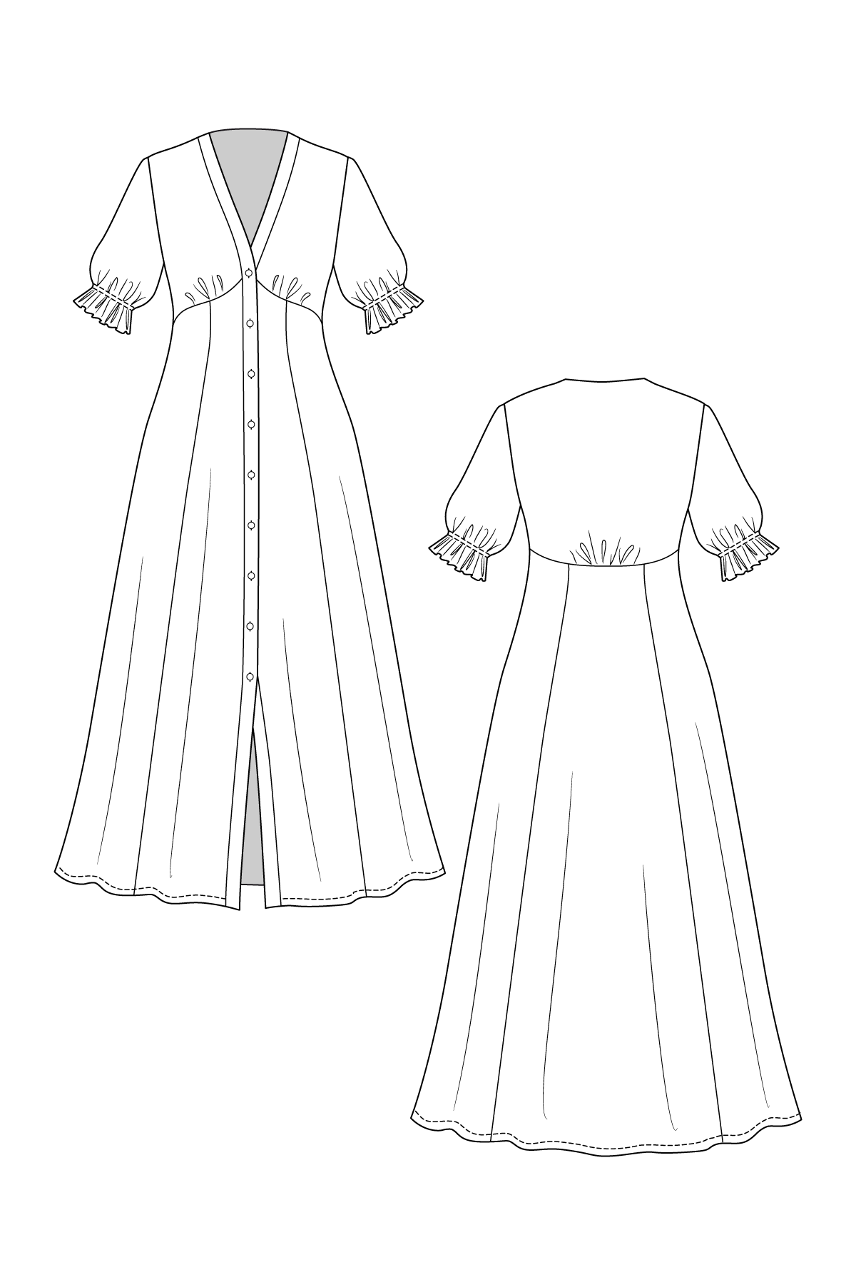 TAIKA blouse dress