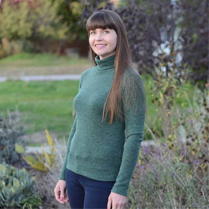 Trudy Turtleneck Tshirt Sewing Pattern Wardrobe By Me