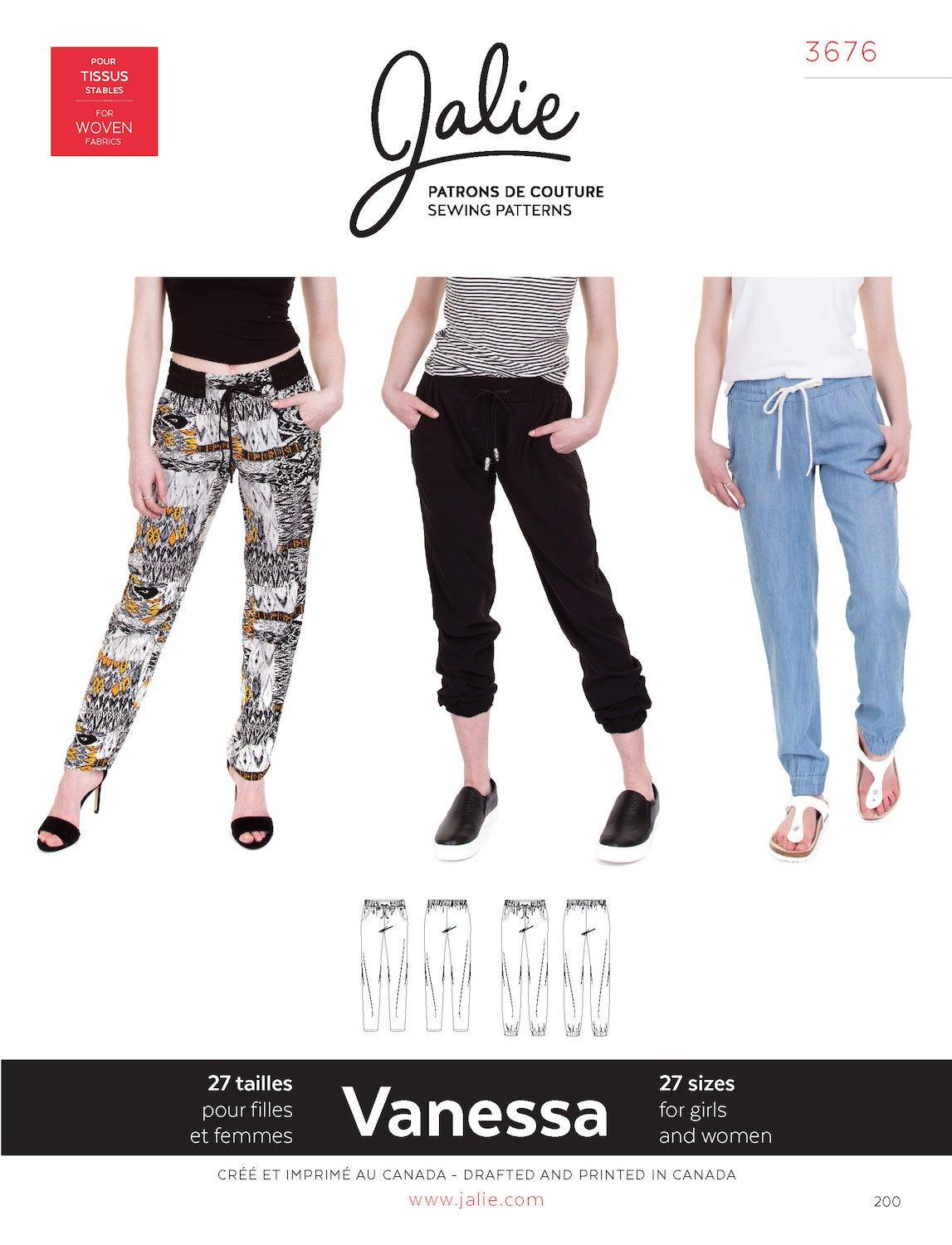 Jalie 3676 - VANESSA - Pattern Cover