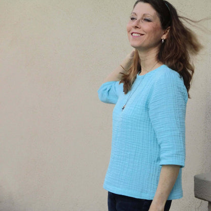Whisper Blouse Sewing Pattern Wardrobe By Me