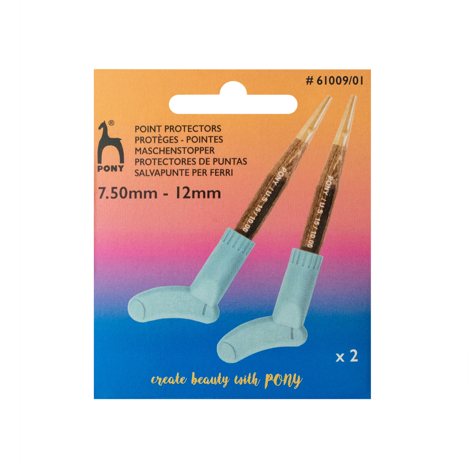 Sock shaped stitch keepers