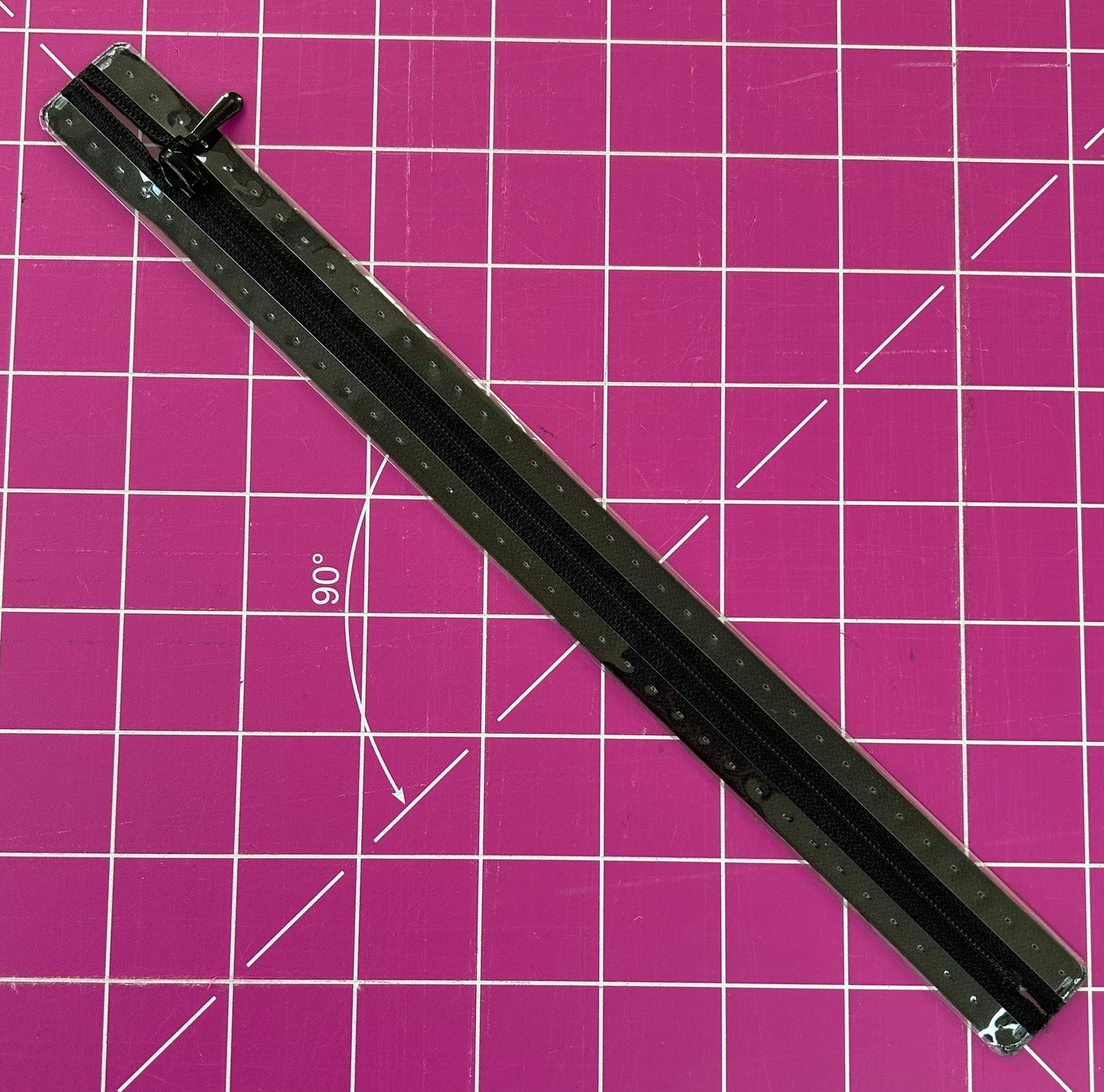 Prym Invisible Zip - Closed end  Black 60cm