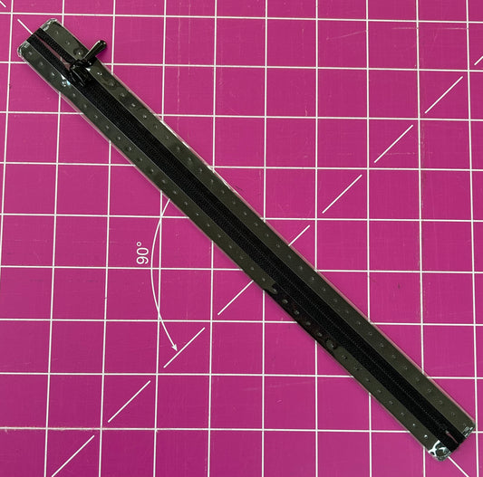 Prym Invisible Zip - Closed end  Black 60cm