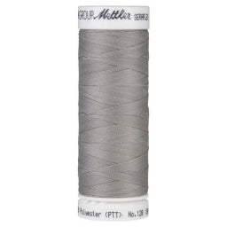Mettler Seraflex Thread - Stretches up to 65% - Colour: Silver coin