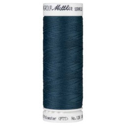 Mettler Seraflex Thread - Stretches up to 65% - Colour: Tartan Blue
