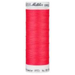 Mettler Seraflex Thread - Stretches up to 65% - Colour: Vivid coral