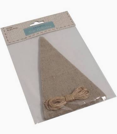 Hessian Bunting Kit 3m String 12 Flags