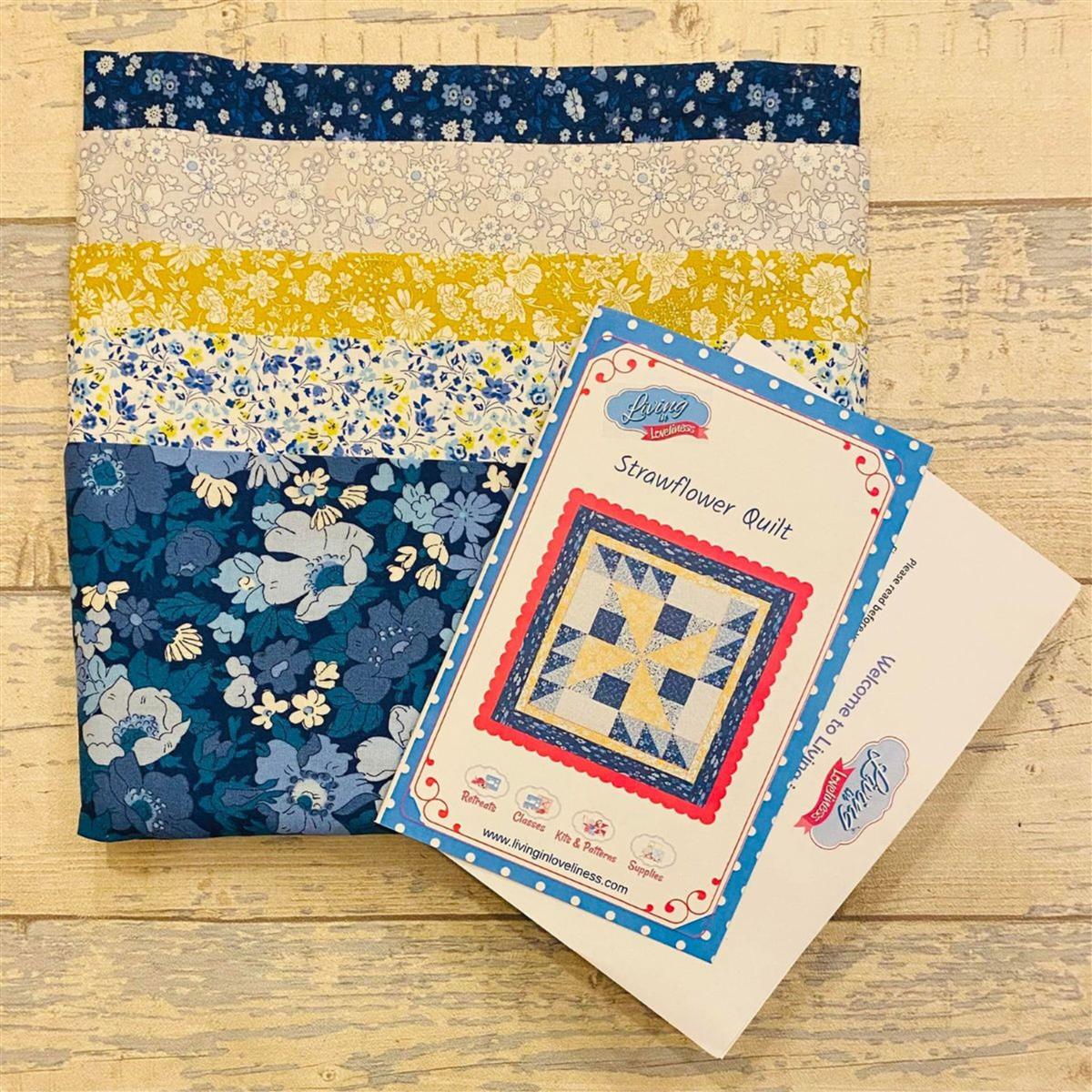 Living in loveliness Strawflower Quilt