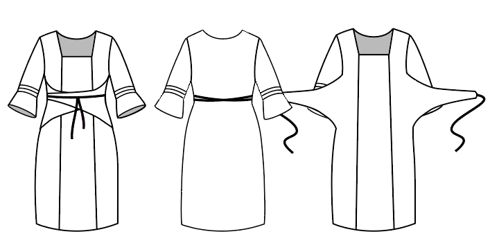 Tuk Tuk Wrap Dress by Sew Different