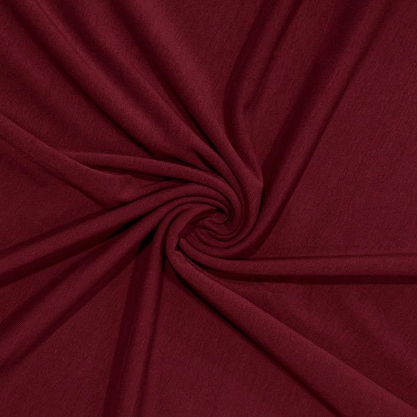 Cotton Jersey 215 gsm - Burgundy