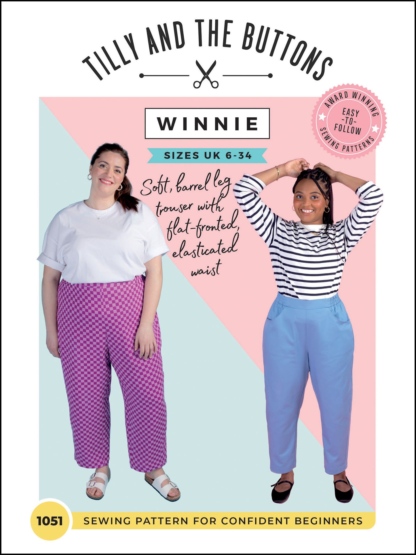 Winnie Trousers by Tilly and the Buttons