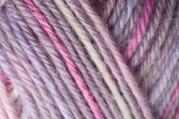 yarn regia in purple pink Catherine