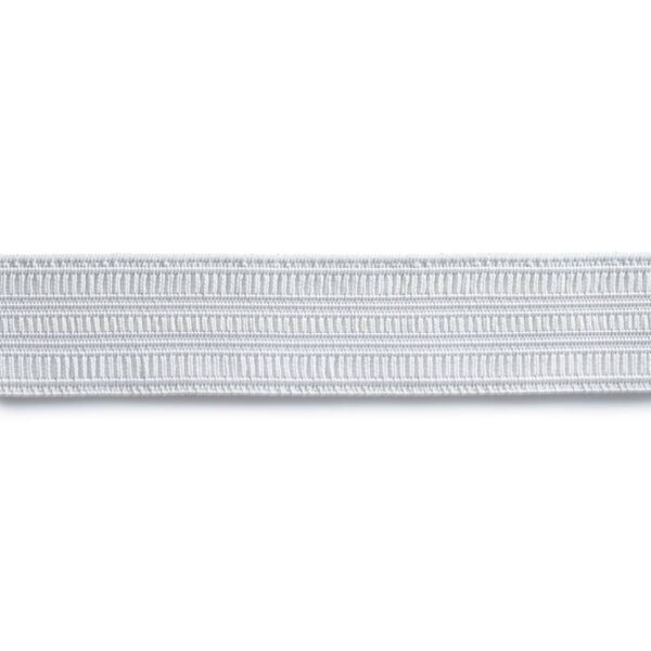 Standard elastic, 12mm, white, 2m