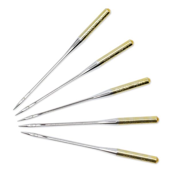 Stretch sewing machine needles